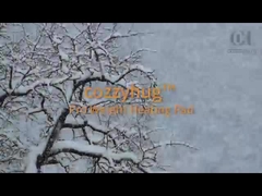 赤外線と陰性イオン機能を持つ重量化されたバックラップヒートパッド